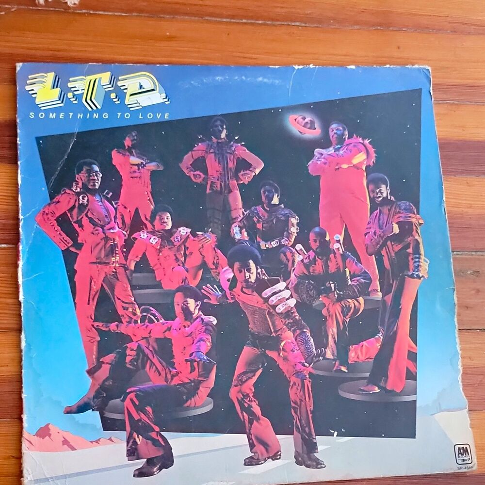 L.T.D. Something To Love A&M LP Vinyl Record Soul Funk Cardboard Sleeve